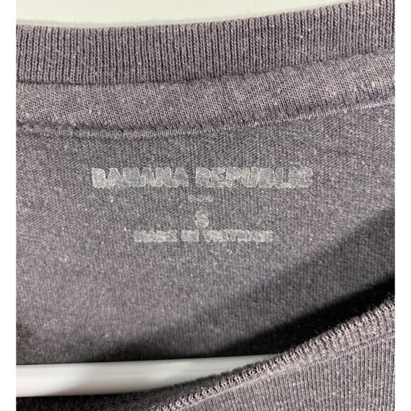 Banana Republic Small (S) Graphic Purple Sky Shirt Moon and Mountains Landscape - Picture 4 of 10